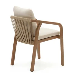 Online Wohnen Design Gartenstühle mit Armlehnen - Faneto (4er Set)