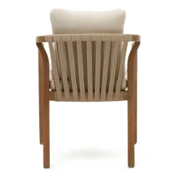 Online Wohnen Design Gartenstühle mit Armlehnen - Faneto (4er Set)