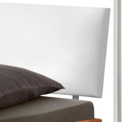 Hot Wohnen Design Himmelbett in Eiche Natur & Weiß - Risa