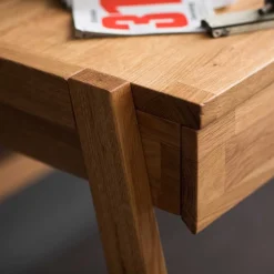 Clearance Wohnen Design Holz Schreibtisch aus Wildeiche - Susana
