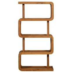 Outlet Wohnen Design Holzregal aus Akazie Massivholz - Selrito