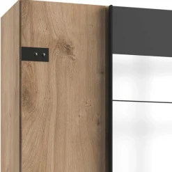 Online Wohnen Design Kleiderschrank mit Spiegeln - Enegal