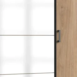 Online Wohnen Design Kleiderschrank mit Spiegeln - Enegal
