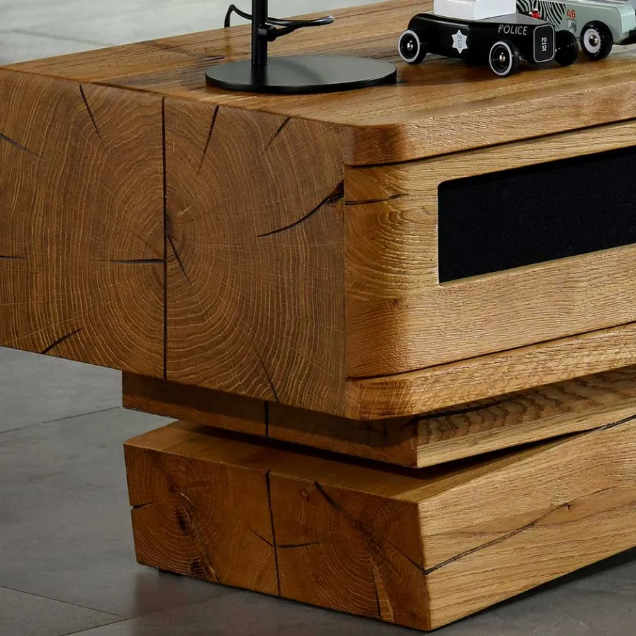 Online Wohnen Design Lowboard im Industry und Loft Stil - Ventida