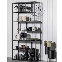 Sale Wohnen Design Regal Sanfradia in Schwarz