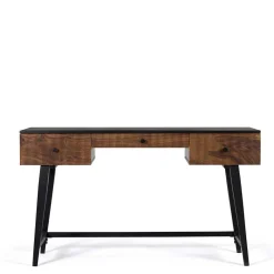 Online Wohnen Design Schreibtisch aus Mangoholz und Palisander - Ondarroa