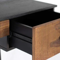 Online Wohnen Design Schreibtisch aus Mangoholz und Palisander - Ondarroa