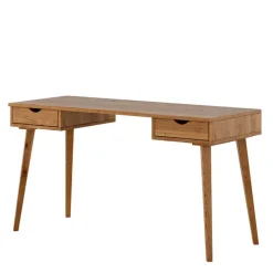 Outlet Wohnen Design Schreibtisch aus Wildeiche Massivholz - Fabijola