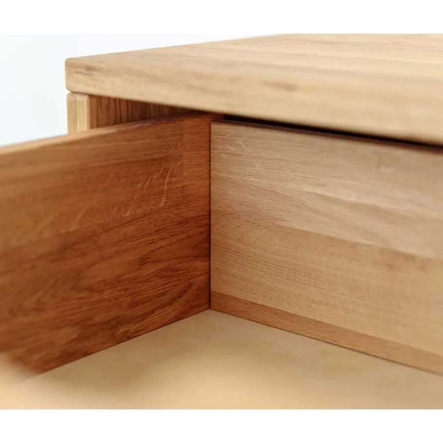 Outlet Wohnen Design Schreibtisch aus Wildeiche Massivholz - Fabijola