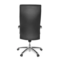 Outlet Wohnen Design Schreibtischstuhl aus Leder - Merana