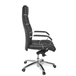 Outlet Wohnen Design Schreibtischstuhl aus Leder - Merana