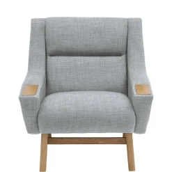 Sale Wohnen Design Sessel in Hellgrau - Crutina