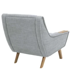 Sale Wohnen Design Sessel in Hellgrau - Crutina