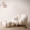 Wohnen Design Sessel mit Hocker Set - Zyrano (zweiteilig)
