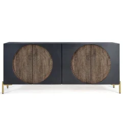 Best Wohnen Design Sideboard mit Mandala Schnitzerei - Synessa