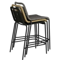 Discount Wohnen Design Stühle mit 62 cm Sitzhöhe - Henriette (4er Set)