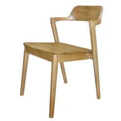 Hot Wohnen Design Stuhl aus Sungkai Holz - Bottaro