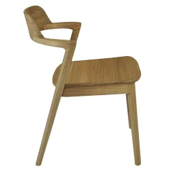 Hot Wohnen Design Stuhl aus Sungkai Holz - Bottaro