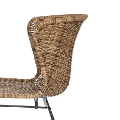 Outlet Wohnen Design Stuhl Mevrinus aus Polyrattan (2er Set)
