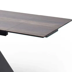 Best Wohnen Design Tisch mit Keramikplatte Holz Optik - Cateyna