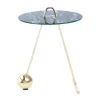 Online Wohnen Design Tischchen in Schwarz & Gold - Chiceria