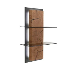 Best Wohnen Design Wandregal mit Beleuchtung - Drinidad