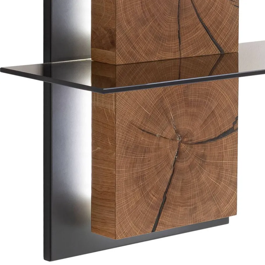 Best Wohnen Design Wandregal mit Beleuchtung - Drinidad