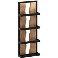 Best Wohnen Design Wandregal mit vier Ablagen - Heraklion
