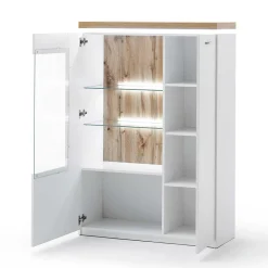 Outlet Wohnen Design Wohnkombination mit Licht - Caldri (dreiteilig)