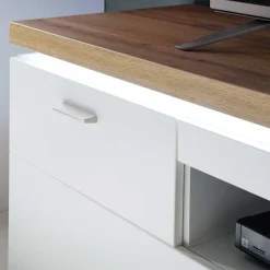 Outlet Wohnen Design Wohnkombination mit Licht - Caldri (dreiteilig)