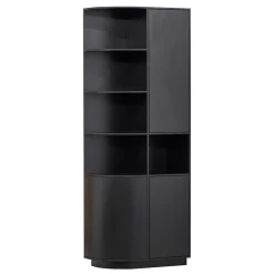 Clearance Wohnen Design Wohnzimmerschrank links abgerundet - Niwidus
