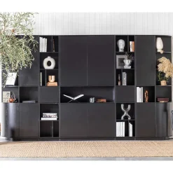 Clearance Wohnen Design Wohnzimmerschrank links abgerundet - Niwidus