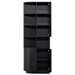 Clearance Wohnen Design Wohnzimmerschrank links abgerundet - Niwidus