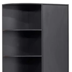 Clearance Wohnen Design Wohnzimmerschrank links abgerundet - Niwidus