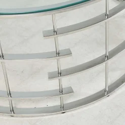 Best Wohnen Design Wohnzimmertisch aus Klarglas - Oradea