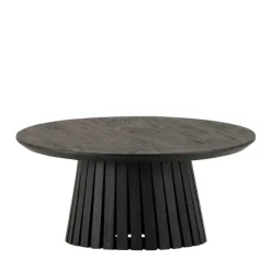 New Wohnen Design Wohnzimmertisch mit Säulenfuß - Clomina
