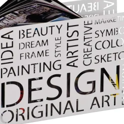 Outlet Wohnen Design Zeitungsständer Agneta in Weiß