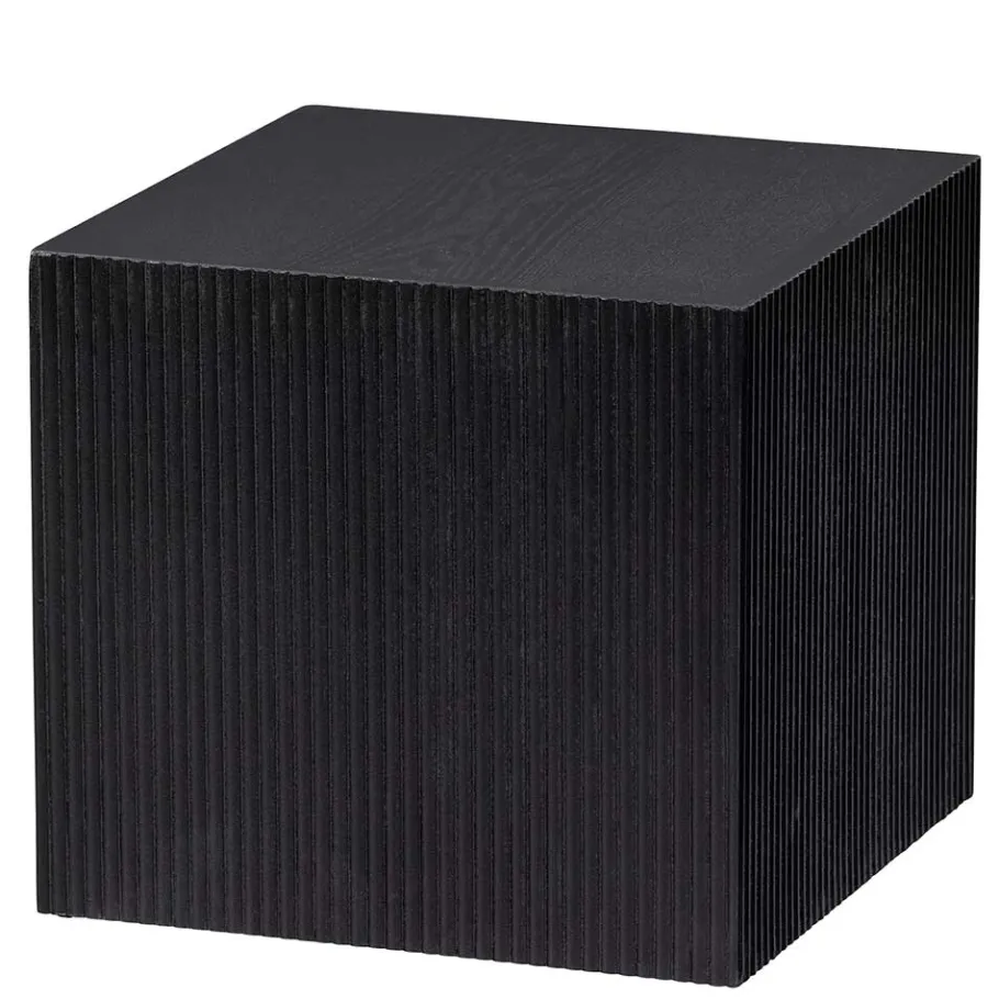 Best Wohnen Design Zweisatz Beistelltisch in Schwarz - Canpur (zweiteilig)