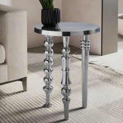 Online Wohnen Design-Beistelltisch aus Aluminium - Coway