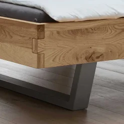 Sale Wohnen Designbett & Hänge-Nachttische - Aryvano (dreiteilig)