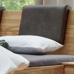 Sale Wohnen Designbett & Hänge-Nachttische - Aryvano (dreiteilig)