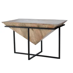 Best Wohnen Design-Couchtisch aus Mangobaum Massivholz - Rovakis