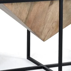 Best Wohnen Design-Couchtisch aus Mangobaum Massivholz - Rovakis