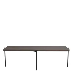 Outlet Wohnen Designer Couchtisch aus Esche Massivholz in Braun - Viana