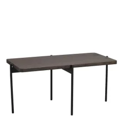 Outlet Wohnen Designer Couchtisch aus Esche Massivholz in Braun - Viana