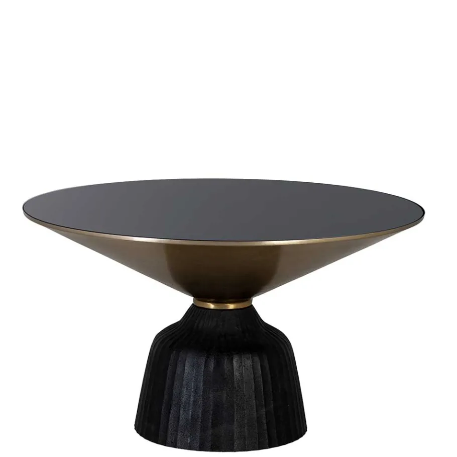 Sale Wohnen Designer Couchtisch aus Glas und Aluminium - Coralla
