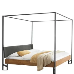 New Wohnen Designer Himmelbett als Doppelbett - Adea