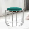 Clearance Wohnen Designer Hocker in Grün Samt - Mundary
