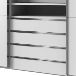 Outlet Wohnen Designer Kleiderschrank mit Schwebetüren - Gastruna