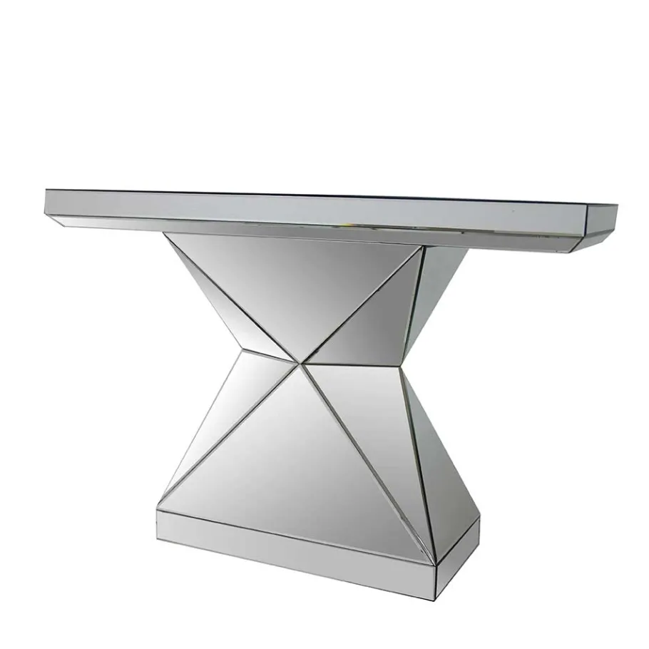 Clearance Wohnen Designer Konsolentisch aus Spiegelglas - Adendro